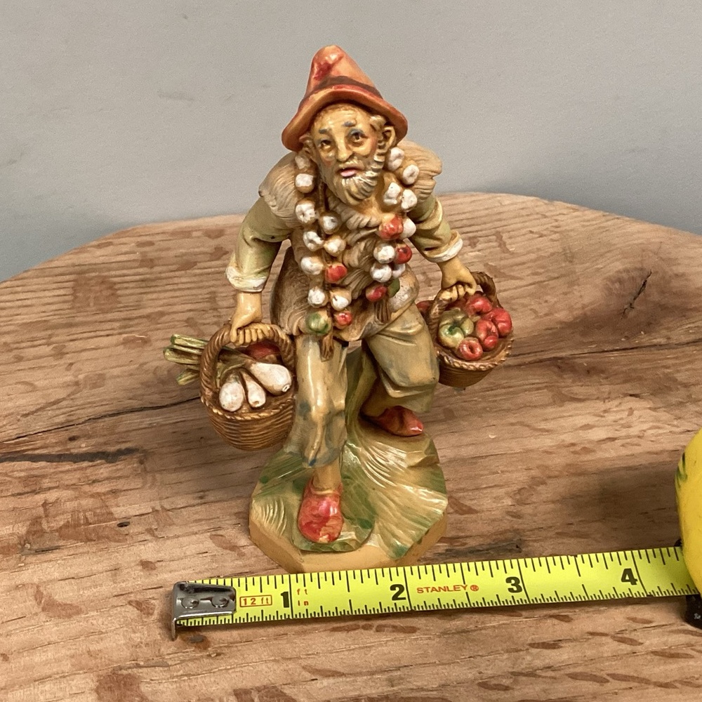 🟠 Vintage & Retired - Fontanini 5” Collection - Nathan the Produce Peddler # 146 - Picture 10 of 12